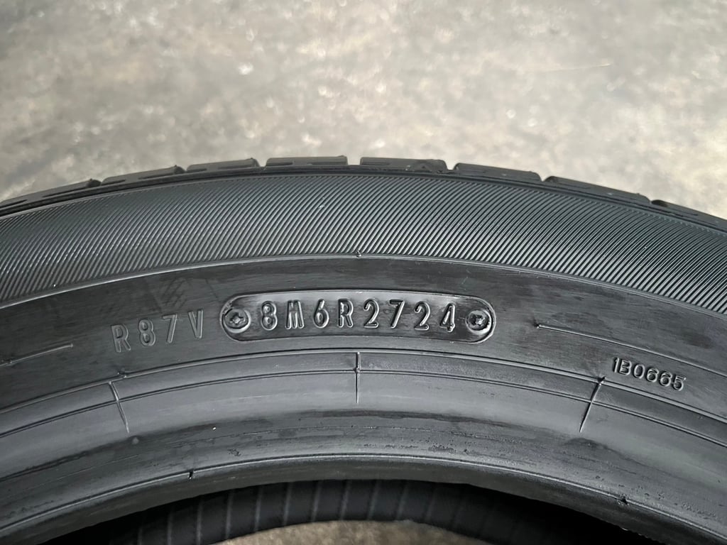 ยางใหม่ 185-55-16 Dunlop ปี 24 ใหม่กริ๊บ
