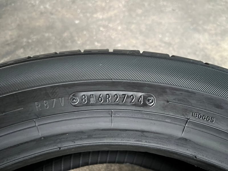 ยางใหม่ 185-55-16 Dunlop ปี 24 ใหม่กริ๊บ