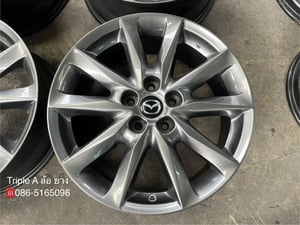 ล้อแม็ก 5รู114 Mazda 3 ขอบ 18 สีไฮเปอร์ สวยกริ๊บ