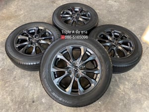 ล้อแม็ก Mazda 2 Skyactive ขอบ 15 สีดำมิดไนท์ ร้อมยาง 185-65-15 Dunlop ปี 23 ล้อแม็ก Mazda 2 Skyactive ขอบ 15 สีดำมิดไนท์ ร้อมยาง 185-65-15 Dunlop ปี 23