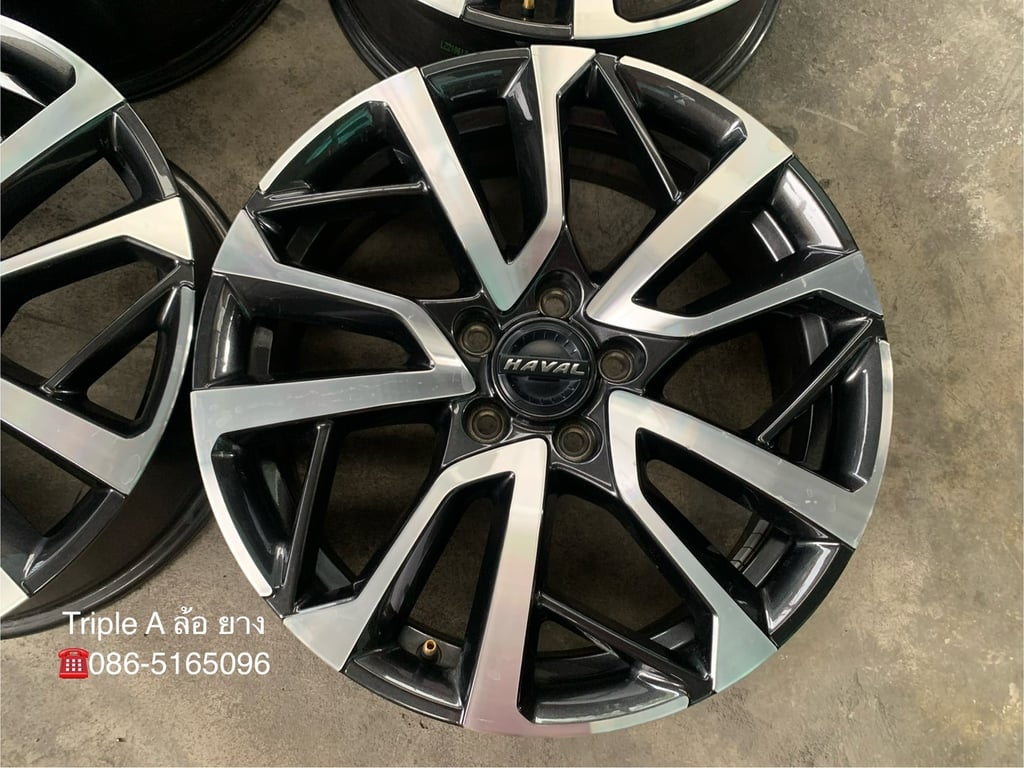 ล้อแม็ก 5รู114 HAVAL H6 PRO ขอบ 18 เทาหน้าเงา
