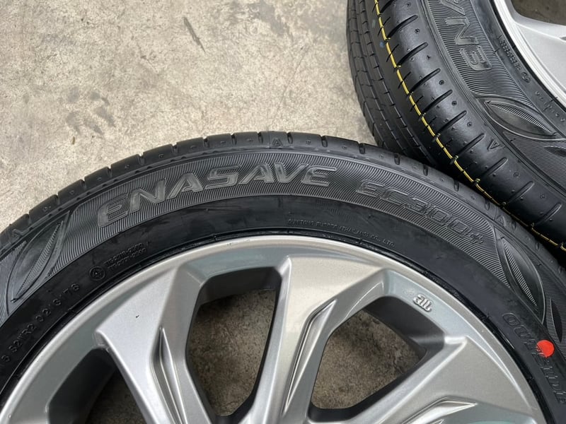 ล้อแม็ก Toyota Vios ขอบ 15 สีเทา พร้อมยางใหม่ 185-60-15 Dunlop ปี 25 ล้อแม็ก Toyota Vios ขอบ 15 สีเทา พร้อมยางใหม่ 185-60-15 Dunlop ปี 25