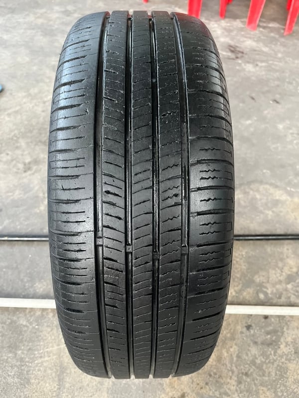 ล้ออะไหล่ 4รู100 Toyota Yaris Ativ ขอบ 16 ดำหน้าเงา พร้อมยาง 195-50-16 FORTUNE ปี 22