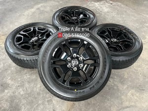 ล้อแม็กป้ายแดง Toyota Land Cruiser FJ รุ่นใหม่ล่าสุด ขอบ 18 พร้อมยางป้ายแดง 265-60-18 Bridgestone ปี 26 ล้อแม็กป้ายแดง Toyota Land Cruiser FJ รุ่นใหม่ล่าสุด ขอบ 18 พร้อมยางป้ายแดง 265-60-18 Bridgestone ปี 26