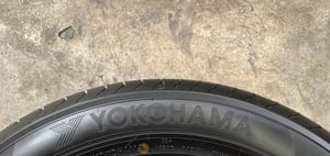 ล้อแม็ก 5รู100 Toyota Altis ใบพัด 5 ก้าน ขอบ 16 สีไฮเปอร์ พร้อมยางป้ายแดง 195-60-16 Yokohama ปี 25