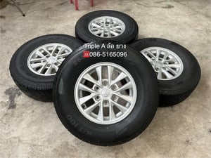 ล้อแม็กพร้อมยาง 6รู139 Mitsu Triton ขอบ 16