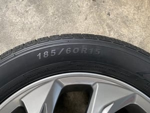 ล้อแม็ก Toyota Vios ขอบ 15 พร้อมยาง 185-60-15 BLACKHAWK ปี 22 ล้อแม็ก Toyota Vios ขอบ 15 พร้อมยาง 185-60-15 BLACKHAWK ปี 22