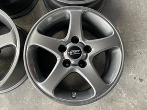 ล้อแม็ก 5รู114 Yachiyoda ขอบ 15 สีเทากัน สวยกริ๊บ