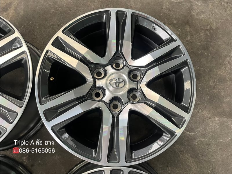 ล้อแม็กป้ายแดง Toyota Fortuner Leader S รุ่นใหม่ ขอบ 17 เทาหน้าเงา ใหม่กริ๊บ ล้อแม็กป้ายแดง Toyota Fortuner Leader S รุ่นใหม่ ขอบ 17 เทาหน้าเงา ใหม่กริ๊บ