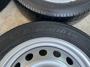 ล้อกระทะ 6รู139 Toyota ขอบ 17 สีบอร์น แถมยาง 215-55-17 Yokohama ปี 19 ล้อกระทะ 6รู139 Toyota ขอบ 17 สีบอร์น แถมยาง 215-55-17 Yokohama ปี 19