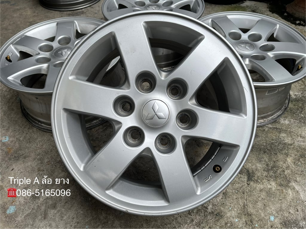 ล้อแม็ก Mitsu Triton ขอบ 16 ใส่กับ Pajero และ Triton 6รู139 ได้เลย