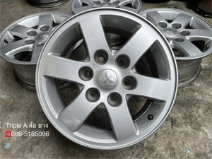 ล้อแม็ก Mitsu Triton ขอบ 16 ใส่กับ Pajero และ Triton 6รู139 ได้เลย ล้อแม็ก Mitsu Triton ขอบ 16 ใส่กับ Pajero และ Triton 6รู139 ได้เลย
