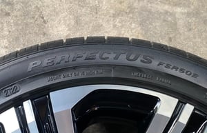 ล้ออะไหล่ 4รู100 Toyota Yaris Ativ ขอบ 16 ดำหน้าเงา พร้อมยาง 195-50-16 FORTUNE ปี 22