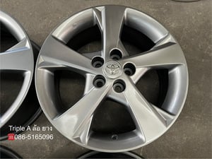ล้อแม็ก Toyota Altis ใบพัด 5 ก้าน ขอบ 16 สีไฮเปอร์ สวยกริ๊บ ล้อแม็ก Toyota Altis ใบพัด 5 ก้าน ขอบ 16 สีไฮเปอร์ สวยกริ๊บ