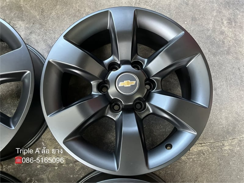 ล้อแม็ก Chevrolet Trailblazer ขอบ 18 สีดำ สวยกริ๊บ