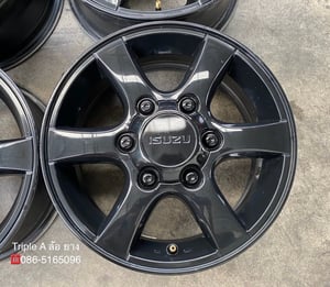 ล้อแม็ก ISUZU Patinum ขอบ 15 สีดำ