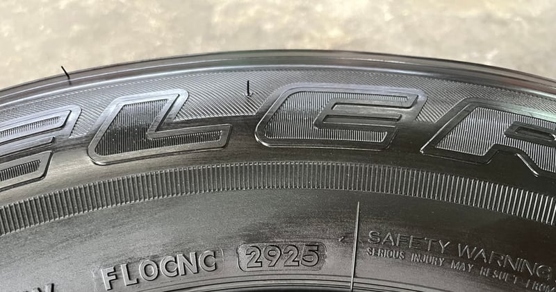 ยางใหม่ป้ายแดง 255-70-17 Bridgestone ปี 25 ใหม่กริ๊บ ถอดจากโชว์รูม