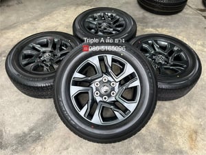 ล้อแม็กพร้อมยางใหม่ป้ายแดง Toyota Fortuner Leader G+ รุ่นใหม่ล่าสุด ขอบ 18 ปี 25 