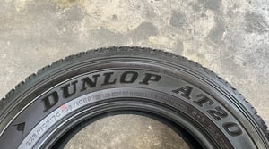 ยางป้ายแดง 225-70-17 Dunlop ปี 25 สวยกริ๊บ ถอดจากรถป้ายแดง