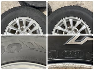 ล้อแม็กพร้อมยาง 6รู139 Mitsu Triton ขอบ 16