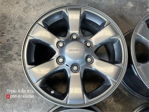 ล้อแม็ก ISUZU D-Max X-Series ขอบ 16 สภาพสวย ล้อแม็ก ISUZU D-Max X-Series ขอบ 16 สภาพสวย