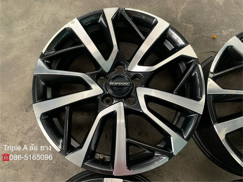 ล้อแม็ก 5รู114 HAVAL H6 PRO ขอบ 18 เทาหน้าเงา