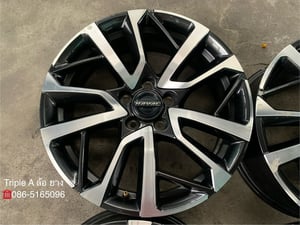 ล้อแม็ก 5รู114 HAVAL H6 PRO ขอบ 18 เทาหน้าเงา