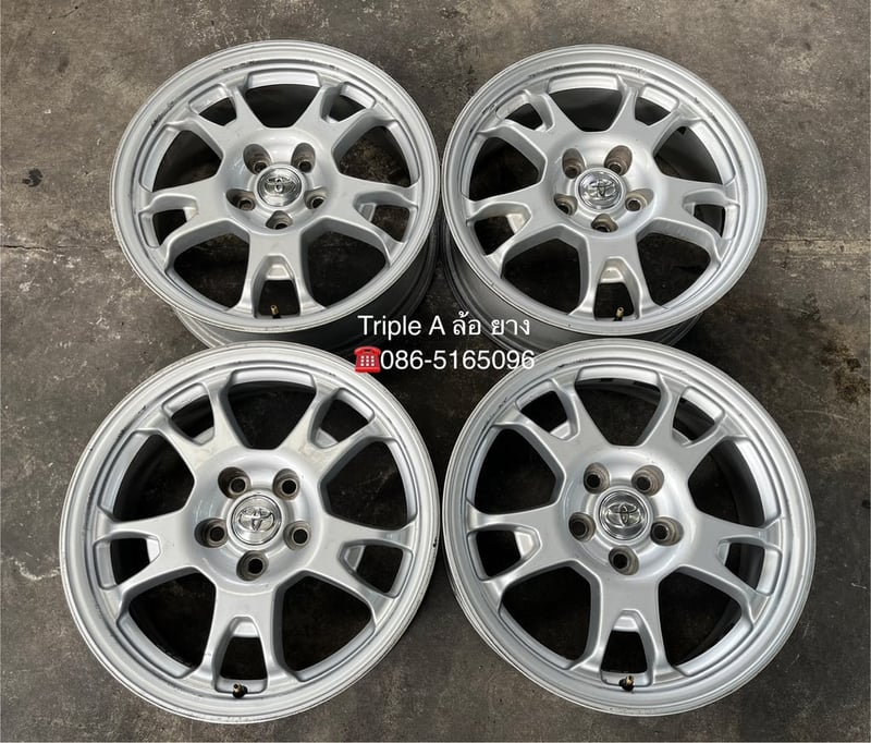 ล้อแม็ก 5รู114 Toyota Collora Cross ขอบ 17 สีบอร์น