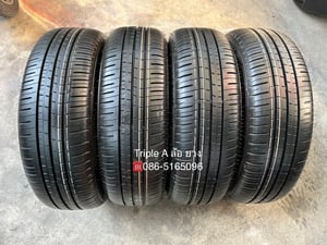 ยางใหม่ป้ายแดง 195-60-16 Dunlop ปี 26 ใหม่กริ๊บ ถอดจากโชว์รูม ยางใหม่ป้ายแดง 195-60-16 Dunlop ปี 26 ใหม่กริ๊บ ถอดจากโชว์รูม