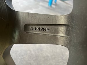 ล้อแม็กเศษ 1 วง 5รู114 TE37 ขอบ 17 (งาน ART)