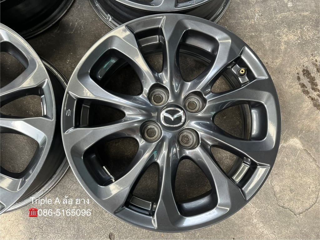 ล้อแม็ก Mazda 2 Skyactive ขอบ 15 สีดำมิดไนท์ ล้อแม็ก Mazda 2 Skyactive ขอบ 15 สีดำมิดไนท์
