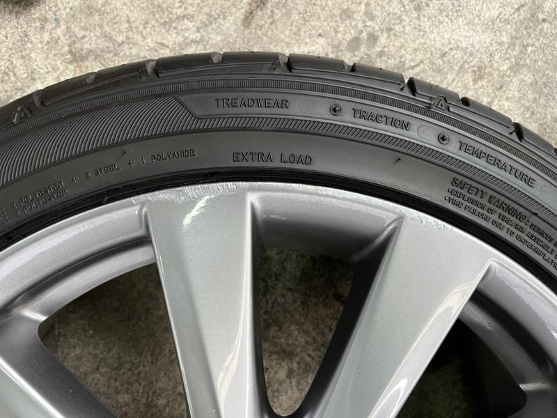 ล้อแม็กพร้อมยาง 5รู114 Mazda 3 Skyactive ขอบ 18