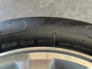 ล้อแม็ก Honda ขอบ 14 พร้อมยาง 185-70-14 Deestone ปี 20