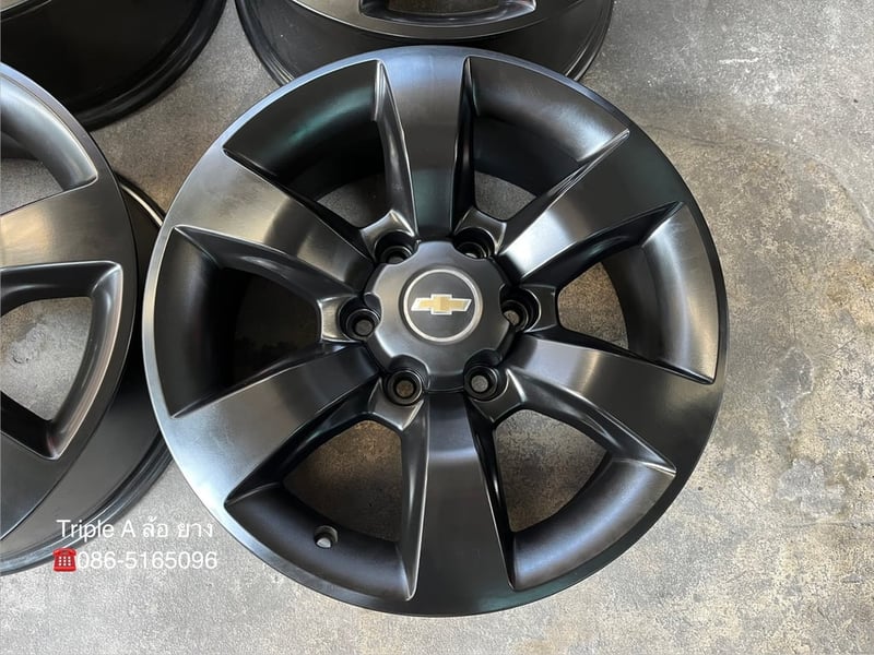 ล้อแม็ก Chevrolet Trailblazer ขอบ 18 สีดำ สวยกริ๊บ