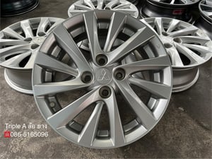 ล้อแม็ก Mitsu Attrage ขอบ 15 สีบอร์น สภาพสวย ล้อแม็ก Mitsu Attrage ขอบ 15 สีบอร์น สภาพสวย