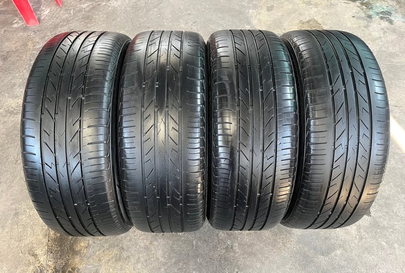 ล้อแม็ก 6รู139 Toyota ขอบ 17 สีเทา พร้อมยาง 215-55-17 Dayton ปี 24 ล้อแม็ก 6รู139 Toyota ขอบ 17 สีเทา พร้อมยาง 215-55-17 Dayton ปี 24