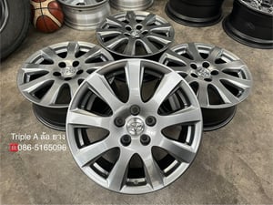 ล้อแม็ก 5รู114 Toyota Camry ขอบ 17 สีไฮเปอร์ สวยกริ๊บ