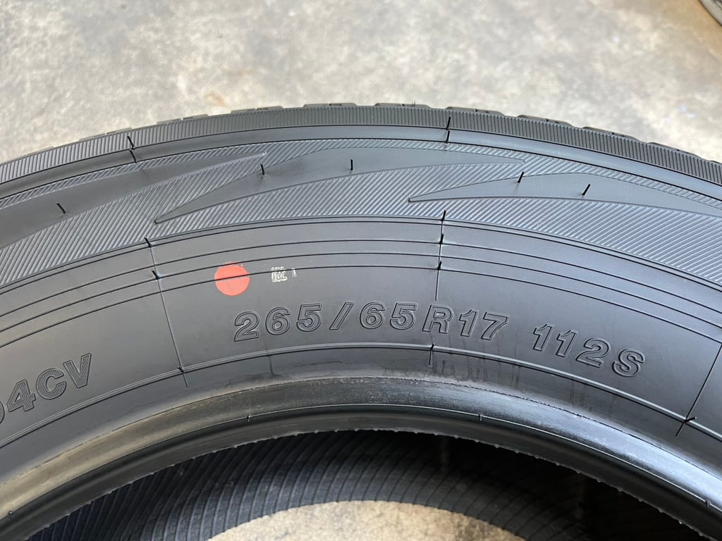 ยางใหม่ 265-65-17 Yokohama ปลายปี 25 ใหม่กริ๊บ