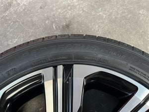 ล้ออะไหล่ 4รู100 Toyota Yaris Ativ ขอบ 16 ดำหน้าเงา พร้อมยาง 195-50-16 FORTUNE ปี 22