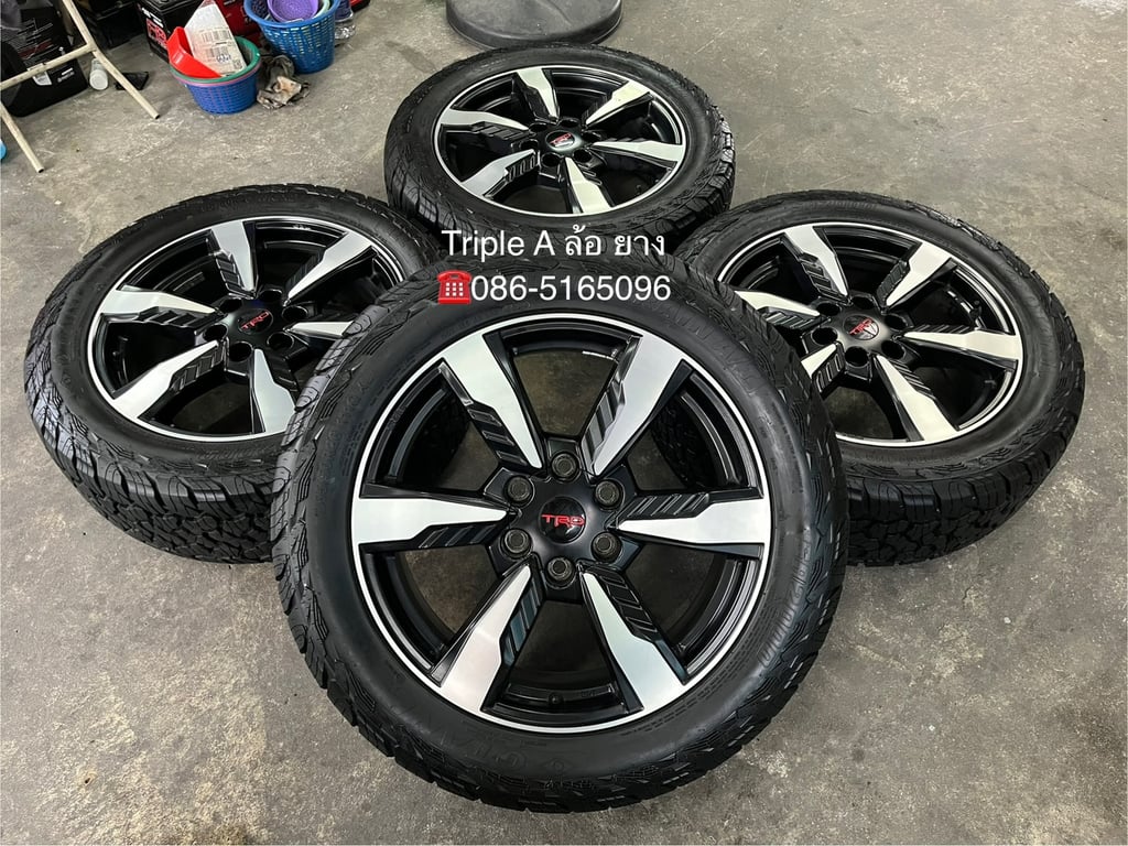 ล้อแม็ก Toyota Fortuner TRDแท้ ขอบ 20 พร้อมยาง 265-50-20 OTANI ปี 24 ล้อแม็ก Toyota Fortuner TRDแท้ ขอบ 20 พร้อมยาง 265-50-20 OTANI ปี 24