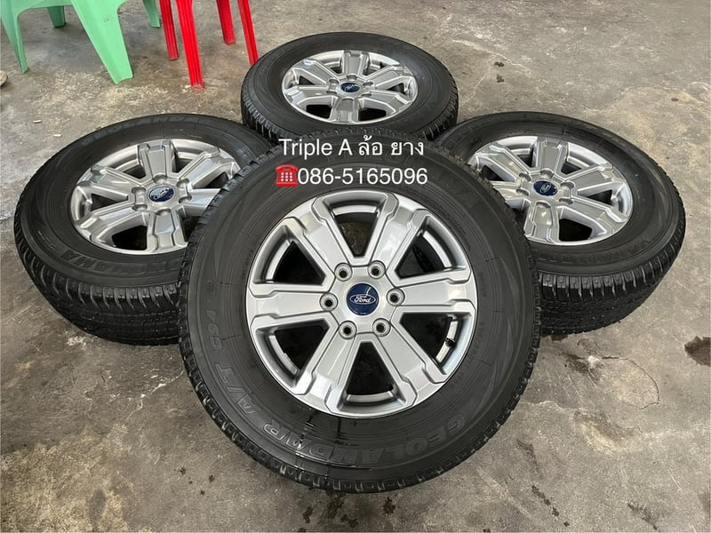 ล้อแม็ก Ford Ranger รุ่นใหม่ล่าสุด ขอบ 17 แถมยาง 265-65-17 Yokohama ปี 20