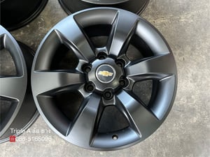 ล้อแม็ก Chevrolet Trailblazer ขอบ 18 สีดำ สวยกริ๊บ