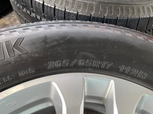 ล้อแม็ก ISUZU D-Max ขอบ 17 พร้อมยาง 265-65-17 BLACKHAWK ปี 23