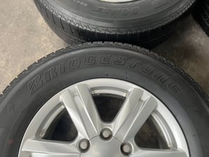ล้อแม็ก ISUZU MU-X ขอบ 17 แถมยาง 265-65-17 Bridgestone ปี 21