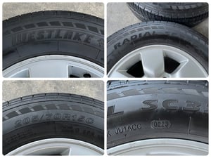 ล้อแม็กพร้อมยาง 6รู139 Toyota ขอบ 15 ใส่กับ รถตู้ Commuter 6รู139 ได้เลย ล้อแม็กพร้อมยาง 6รู139 Toyota ขอบ 15 ใส่กับ รถตู้ Commuter 6รู139 ได้เลย