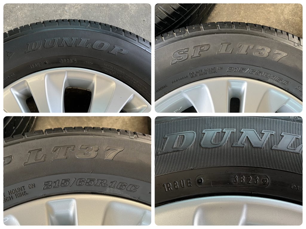 ล้อแม็ก Toyota Revo ขอบ 16 พร้อมยาง 215-65-16 Dunlop ปลายปี 23 ล้อแม็ก Toyota Revo ขอบ 16 พร้อมยาง 215-65-16 Dunlop ปลายปี 23