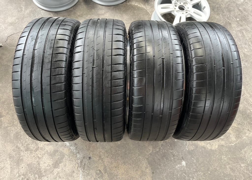 ล้อแม็กแต่ง 4รู100 Yachiyoda ขอบ 17 แถมยาง 205-45-17 Michelin ปี 21