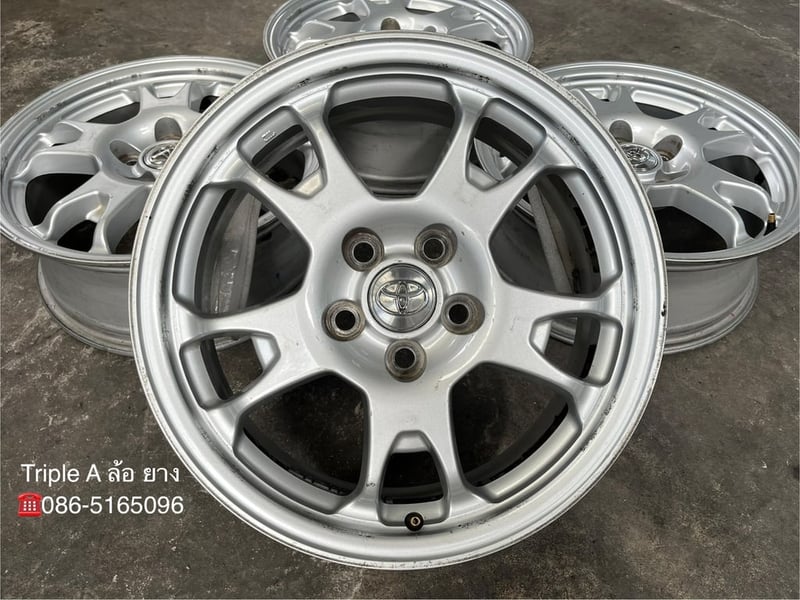 ล้อแม็ก 5รู114 Toyota Collora Cross ขอบ 17 สีบอร์น