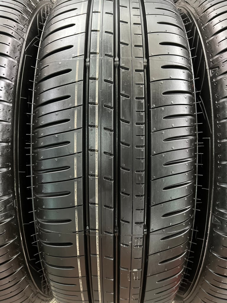 ยางป้ายแดง 195-60-16 Dunlop ปลายปี 25 สวยกริ๊บ ถอดจากรถป้ายแดง