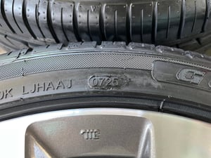 ล้อแม็ก Honda Accord G9 ขอบ 18 สีเทาหน้าเงา พร้อมยางใหม่ 225-45-18 GOODRIDE ปี 25